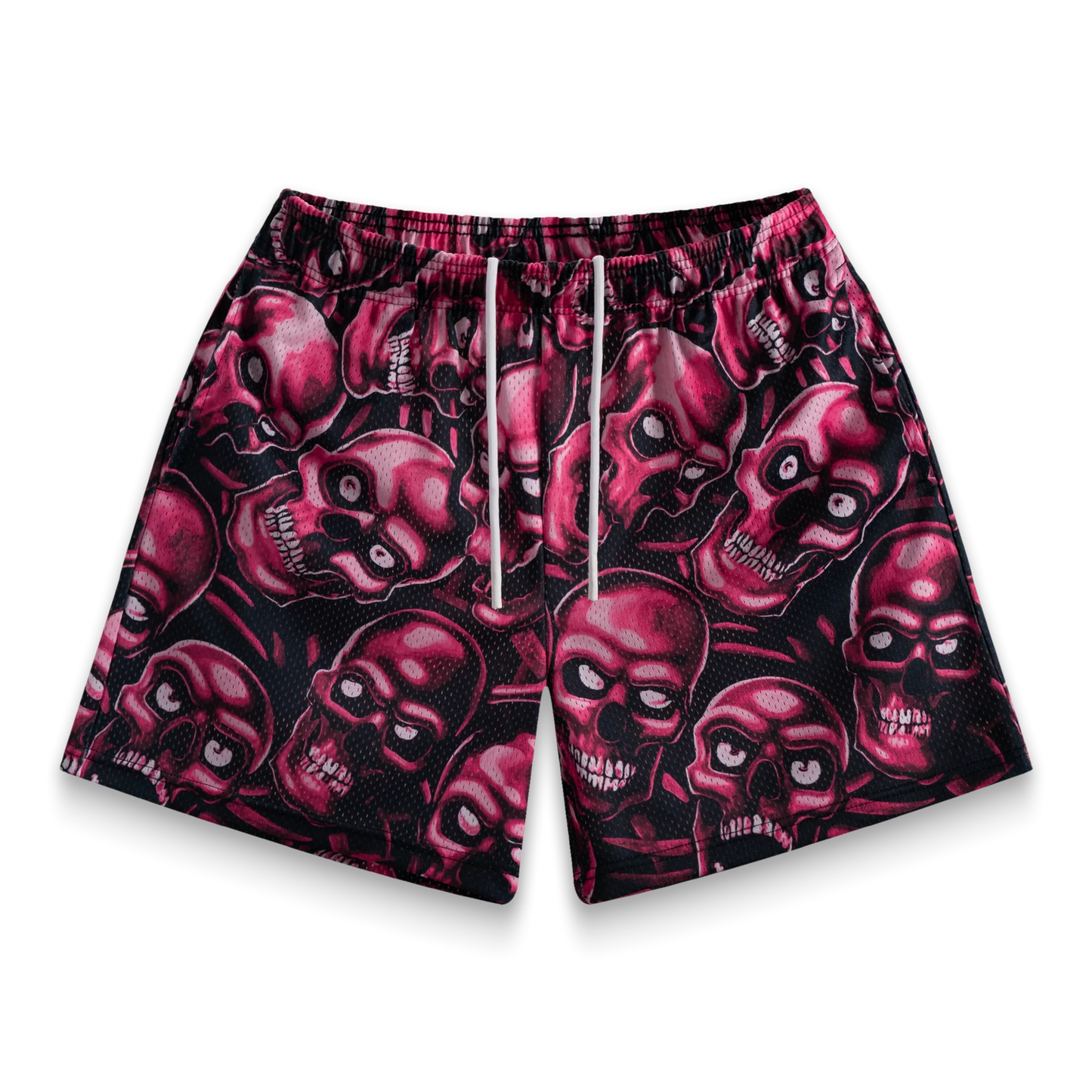 Bravest Studios Red Skully Shorts Size L